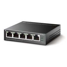 TP-LINK Switch 5x100Mbps (4xPOE), F&eacute;mh&aacute;zas Asztali, TL-SF1005LP TL-SF1005LP
