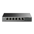 TP-LINK Switch 6x100Mbps (4xPOE+), Fémházas Asztali, TL-SF1006P TL-SF1006P TP-LINK Switch 6x100Mbps (4xPOE+), Fémházas Asztali, TL-SF1006P TL-SF1006P