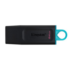 KINGSTON Pendrive 64GB, DT Exodia USB 3.2 Gen 1 (fekete-kékeszöld) DTX/64GB