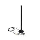 DeLock WLAN 802.11 b/g/n Antenna RP-SMA 6.5 dBi Omnidirectional Joint With Magnetic Stand 88410 DeLock WLAN 802.11 b/g/n Antenna RP-SMA 6.5 dBi Omnidirectional Joint With Magnetic Stand 88410