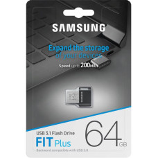 SAMSUNG FIT PLUS 64GB USB 3.1 MUF-64AB/APC SAMSUNG FIT PLUS 64GB USB 3.1 MUF-64AB/APC