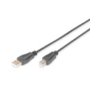 Assmann USB 2.0 connection cable, type A - B AK-300105-005-S Assmann USB 2.0 connection cable, type A - B AK-300105-005-S