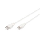 Assmann USB 2.0 extension cable, type A AK-300202-018-E Assmann USB 2.0 extension cable, type A AK-300202-018-E