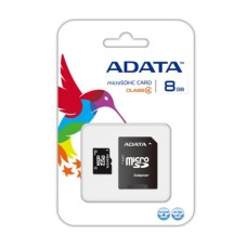 ADATA 8GB SDHC micro memória kártya Class 4 + adapter (AUSDH8GCL4-RA1) ADATA 8GB SDHC micro memória kártya Class 4 + adapter (AUSDH8GCL4-RA1)