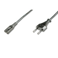 Assmann Power Cord, Euro - C7 AK-440104-018-S Assmann Power Cord, Euro - C7 AK-440104-018-S