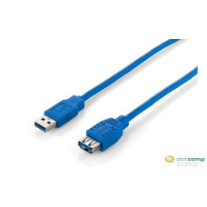 Equip 128398 USB 3.0 A-A hosszabb&iacute;t&oacute;k&aacute;bel apa - anya dupl&aacute;n &aacute;rny&eacute;kolt 2m