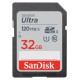 Sandisk 32GB SDHC Ultra UHS-I Class10 186496