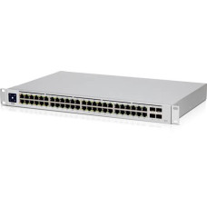 Ubiquiti UniFi Switch Gen2, 48x gigabit RJ45 port, 4xSFP port, 32x 802.3af/at PoE max. 195W, rackbe szerelhető USW-48-POE