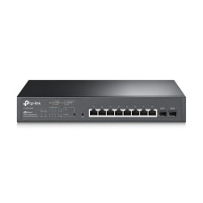 TP-LINK Switch 8x1000Mbps (8xPOE+) + 2 SFP, Menedzselhető, TL-SG2210MP TL-SG2210MP