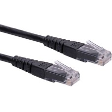 ROLINE UTP CAT6 patch 1m fekete ROLINE UTP CAT6 patch 1m fekete