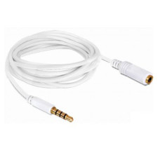 DELOCK Cable Audio Stereo Jack 3.5 mm male / female IPhone 4 pin 2 m (84482) DELOCK Cable Audio Stereo Jack 3.5 mm male / female IPhone 4 pin 2 m (84482)