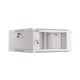 LANBERG 19inch wall-mounted rack 4U/570x600 demounted fast assembling flat pack grey WFFA-5604-10S