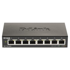 D-LINK Switch 8x1000Mbps F&eacute;mh&aacute;zas Asztali Menedzselhető, DGS-1100-08V2/E DGS-1100-08V2/E