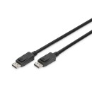 Assmann DisplayPort connection cable, DP AK-340106-030-S Assmann DisplayPort connection cable, DP AK-340106-030-S