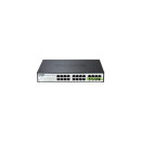 D-LINK Switch 24x1000Mbps (12xPOE) Fémházas Menedzselhető Rackes, DGS-1100-24PV2 DGS-1100-24PV2