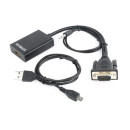 HDMI-VGA konverter Gembird A-HDMI-VGA-01 A-HDMI-VGA-01 HDMI-VGA konverter Gembird A-HDMI-VGA-01 A-HDMI-VGA-01
