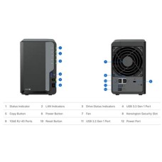 SYNOLOGY NAS 2 fiókos DS720+6G Intel Celeron J4125 4x2GHz, 6GB DDR4 RAM, 2x1000Mbit, 1xeSATA DS720+6G SYNOLOGY NAS 2 fiókos DS720+6G Intel Celeron J4125 4x2GHz, 6GB DDR4 RAM, 2x1000Mbit, 1xeSATA DS720+6G