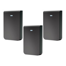 Ubiquiti, UniFi In-Wall HD fekete sz&iacute;nű keret IW-HD-BK-3