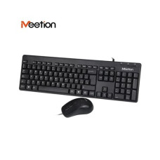 Meetion MT-C100 USB fekete billentyűzet+eg&eacute;r MT-C100