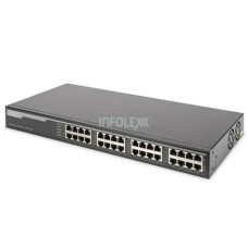 Digitus Gigabit Ethernet PoE+ Injector Hub, 802.3at, 10G DN-95116