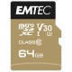 EMTEC Memóriakártya, SDXC, 64GB, UHS-I/U3/V30, 95/85 MB/s, EMTEC 