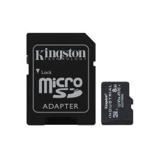 Kingston 8GB Industrial Temperature pSLC Class 10 UHS-1 microSDHC memóriakártya + ADAPTER SDCIT2/8GB