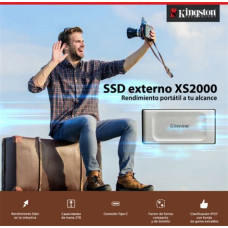 Kingston XS2000 2TB USB3.2 Gen2×2 C külső SSD SXS2000/2000G Kingston XS2000 2TB USB3.2 Gen2×2 C külső SSD SXS2000/2000G
