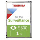 Toshiba 1TB 5700rpm SATA-600 64MB S300 HDWV110UZSVA HDWV110UZSVA