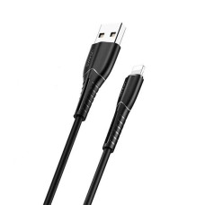 USB töltőkábel Lightning 1m Usams fekete SJ364USB01 USB töltőkábel Lightning 1m Usams fekete SJ364USB01