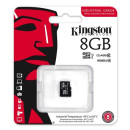 Kingston 8GB SD micro Industrial (SDHC Class 10 A1) (SDCIT2/8GBSP) memória kártya SDCIT2/8GBSP