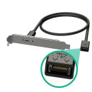 Equip Kábel - 128352 Platinum USB 3.2 Gen 2x1 USB Type C Cable, 2m KABEQU128352