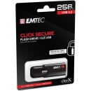 EMTEC Pendrive, 128GB, USB 3.2, titkosított, EMTEC "B120 Click Secure" ECMMD128GB123 EMTEC Pendrive, 128GB, USB 3.2, titkosított, EMTEC "B120 Click Secure" ECMMD128GB123