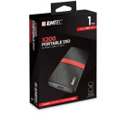 EMTEC SSD (külső memória), 1TB, USB 3.2, 420/450 MB/s, EMTEC "X200" ECSSD1TX200