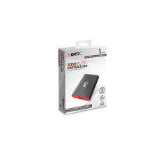 EMTEC SSD (külső memória), 1TB, USB 3.2, 500/500 MB/s, EMTEC "X210" ECSSD1TX210
