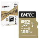 EMTEC Memóriakártya, SDHC, 16GB, UHS-I/U1, 85/20 MB/s, EMTEC "Elite Gold" ECMSD16GHC10GP