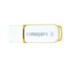 Philips Pendrive USB 3.0 128GB Snow Edition fehér-sárga PH665380 Philips Pendrive USB 3.0 128GB Snow Edition fehér-sárga PH665380