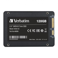 VERBATIM SSD (belső mem&oacute;ria), 128GB, SATA 3, 430/560MB/s, VERBATIM "Vi550" 49350