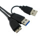 Delock 82582 USB 3.0 A-B 5m apa/apa átalakító kábel 82582