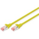 DIGITUS CAT6 S-FTP LSZH 10m sárga patch kábel DK-1644-100/Y DIGITUS CAT6 S-FTP LSZH 10m sárga patch kábel DK-1644-100/Y