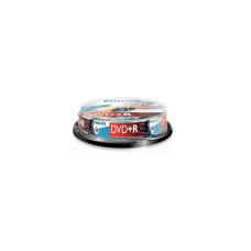 Philips DVD+R 4,7GB Cake Box 10db/csomag lemez PH922302 Philips DVD+R 4,7GB Cake Box 10db/csomag lemez PH922302