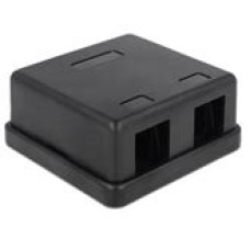 Delock keystone szerelődoboz fekete 12 port 43339 Delock keystone szerelődoboz fekete 12 port 43339