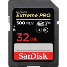 32GB Sandisk Extreme Pro SDHC UHS-II (SDSDXDK-032G-GN4IN / 121504)