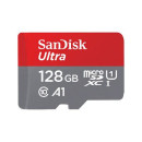 128GB microSDXC Sandisk Ultra CL10 + adapter (186560 / SDSQUNR-128G-GN3MA)