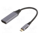 USB 3.0 C-DisplayPort kábel 15cm Gembird A-USB3C-DPF-01 A-USB3C-DPF-01 USB 3.0 C-DisplayPort kábel 15cm Gembird A-USB3C-DPF-01 A-USB3C-DPF-01