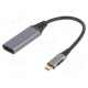 USB 3.0 C-DisplayPort kábel 15cm Gembird A-USB3C-DPF-01 A-USB3C-DPF-01 USB 3.0 C-DisplayPort kábel 15cm Gembird A-USB3C-DPF-01 A-USB3C-DPF-01