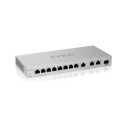Switch ZyXEL XGS1250-12 11xGbE (3x10G) Fémházas menedzselhető XGS1250-12-ZZ0101F