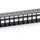 EQuip 48-Port Keystone Cat.6 Unshielded Patch Panel Black 769248 EQuip 48-Port Keystone Cat.6 Unshielded Patch Panel Black 769248