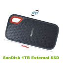 Sandisk SanDisk 1TB Extreme USB 3.2 Külső SSD - Fekete/Piros SDSSDE61-1T00-G25