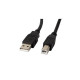 Delock 84889 USB 2.0 A > USB 2.0 A összekötő kábel, 1 m, fekete