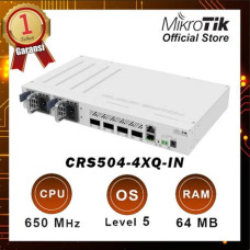 MikroTik, Cloud Router Swtich CRS504-4XQ-IN CRS504-4XQ-IN